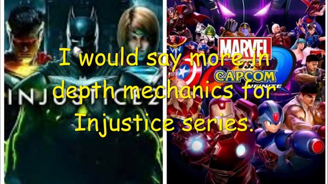 Which licensed fighting game franchise is better Injustice or Marvel vs. Capcom? смотреть онлайн