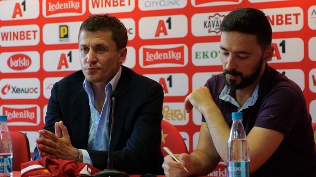Пресконференция на Саша Илич и Филип Филипов