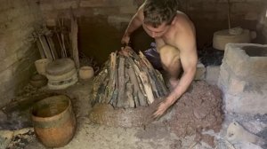 Примитивная технология изготовления древесного угля (3 различных способа