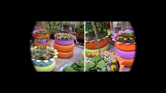 Вазоны для уличных цветов / Как использовать вазоны в декоре двора