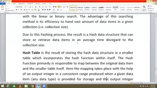 26 (DSA) Hash Data Structure, Hashing Technique, Hash Function and Hash Table in Hindi/ Urdu