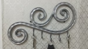 Как заработать на холодной ковке??? 
Ключница из профильной трубы 15×15