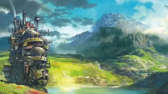 Howls Moving Castle Theme Violin & Piano 1 Hour Loop смотреть онлайн