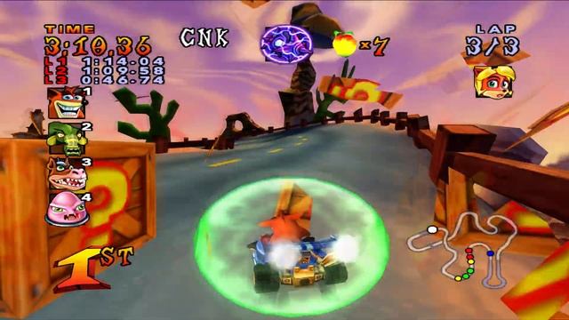 Crash Nitro Kart 4K Gameplay | All CNK Tokens смотреть онлайн