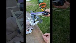 Заточка ножа газонокосилки на заточной системе ЗАГ с использованием мини гриндера Вжик.