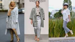 СОВРЕМЕННЫЙ?ОСЕННИЙ ОБРАЗ ЖЕНЩИН 50 60 ГАРДЕРОБ НА ОСЕНЬ