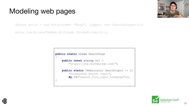 The Screenplay Pattern: Better Interactions for Better Automation by Andrew Knight #SeConf 2022 смотреть онлайн