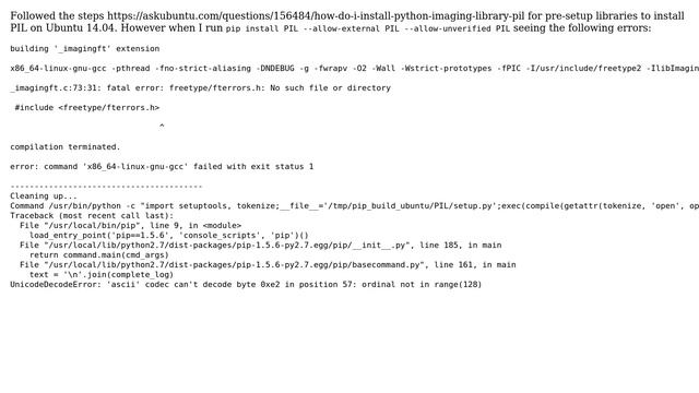 Ubuntu: PIL install in Ubuntu 14.04.1 LTS (2 Solutions!!) смотреть онлайн