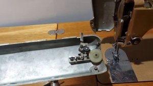 Швейная машина KOHLER 53 класса изнутри.