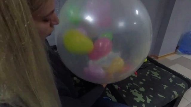 Шар сюрприз (взрыв шар) как сделать своими руками смотреть онлайн