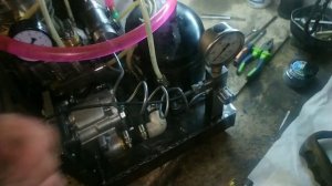 Закачка РСР самодельным компрессором высокого давления первые впечатления.)))