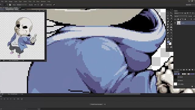 Pixeling Sans and Chara смотреть онлайн