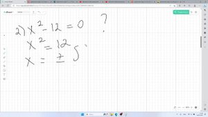 ОГЭ. Тихий разбор уравнения вида x2 = a