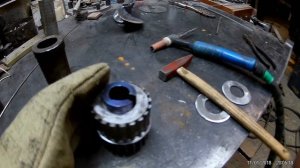 Изготовление шкива для болотохода