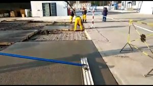 Магниевая гладилка для бетона