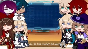 Mondstadt react to Venti // 1/1 // Genshin Impact // Gacha club