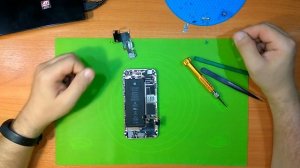 iphone 6 замена шлейфа разговорного микрофона