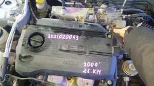 Контрактный двигатель Япония NISSAN SUNNY / Ниссан Санни / FB15 072685 M/T 2WD 2000 QG15-DE 322980