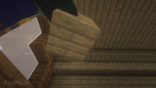 Как построить "дом-шалаш" в Minecraft | 1.16.5 |