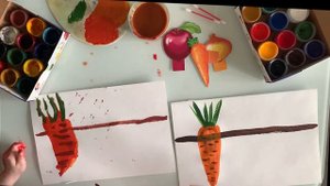 Рисуем овощи. Для детей 4-6 лет.