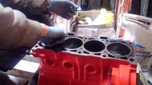 12. Блок цилиндров ч.5 Доработка поршней и сборка поршневой