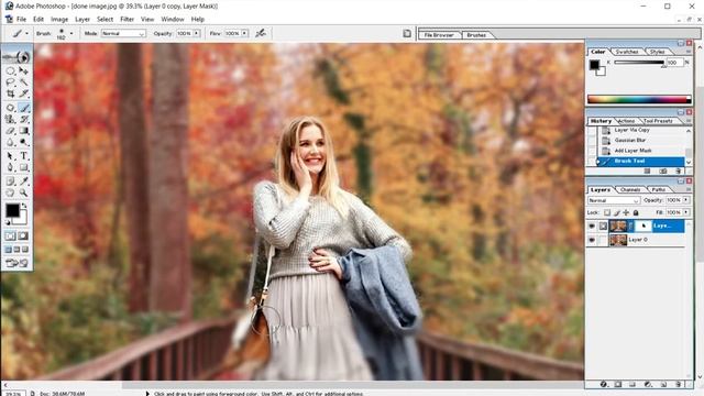 Blur effect in photoshop 7.0, how to blur background in photoshop 7.0 смотреть онлайн