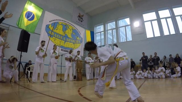 Abada Capoeira Kiev Ucrania Batizado e Troca de Cordas 2017 смотреть онлайн