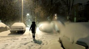 Снежный коллапс в Москве и Подмосковье 03.12.23г.