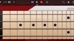 Smoke on the water на Бас гитаре в GarageBand.