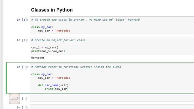 Class 23 - Classes in Python - Python for Data Science - Machine learning Full Course