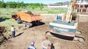 РАЗМЕТКА И РЫТЬЕ КОТЛОВАНА ПОД ФУНДАМЕНТ. ЦОКОЛЬНЫЙ ЭТАЖ - 1