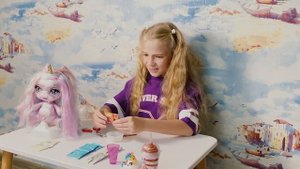 Распаковка Poopsie Glitter Surprise Unicorn! Как огромный Единорог делает слайм?
