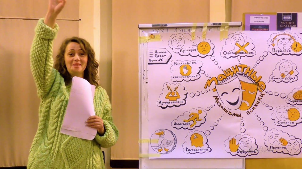 [МАРАФОН ПРАКТИК] Доклад «Защитные механизмы психики» смотреть онлайн