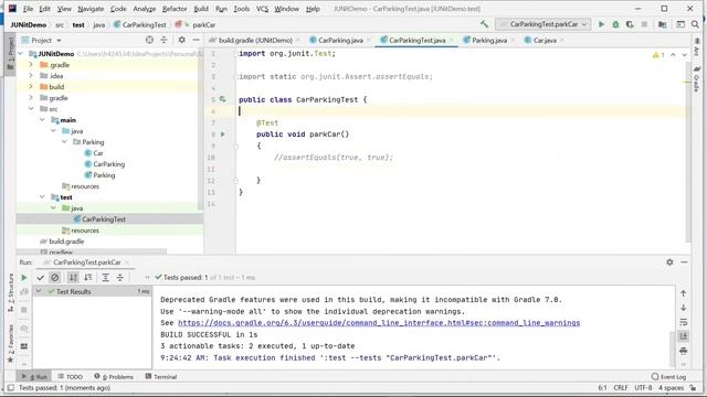 Unit Testing in JAVA : JUnit смотреть онлайн
