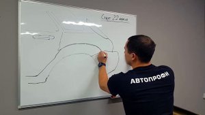 Ремонт задних арок. Просадка риски. Покраска методом перехода. Локальная покраска