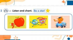 ACADEMY STARS STARTER UNIT 1: LETTER A,B,C ALPHABET BOOK