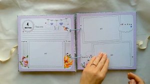 Скрапбукинг / Альбом на кольцах ручной работы