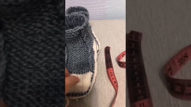 Кеды спицами. Без швов! Просто и быстро. Вместо носков и домашних тапочек. Любой размер. смотреть онлайн