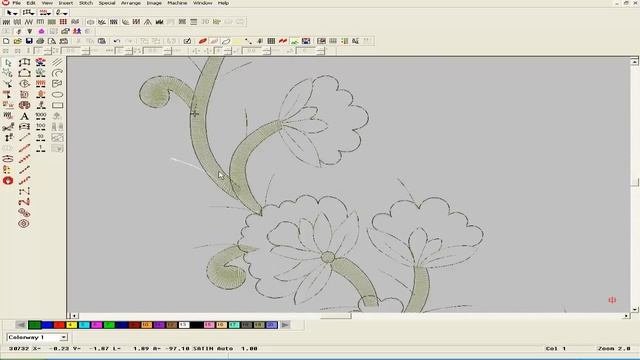 Wilcom Design Training || Wilcom Software Design Toutreal || Best Embroidery Design (pat-14)