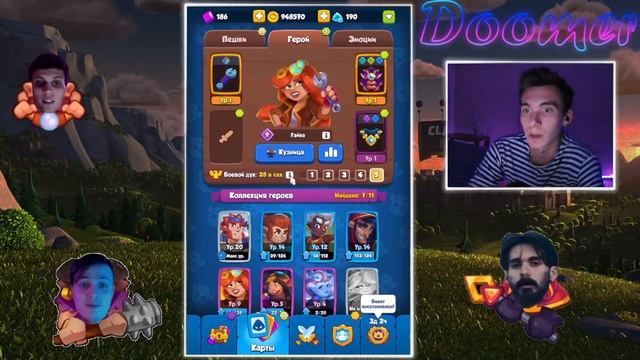 Rush Royale | Зачарования | Делаем легендарное копьё | Полный разбор кузницы