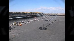 УКВ антенны на мачте от р-140