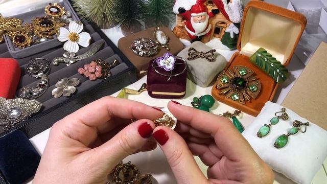 25. Распаковка посылки с винтажной бижутерией. А что вы знаете о винтовых серьгах? :)
