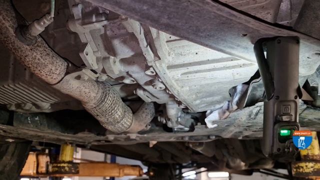 Jeep Compass 2019 1.4 Chrysler 948TE ZF 9HP48 замена масла в АКПП (www.zparts.lv)