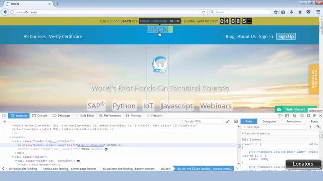 Basic of Locators in Selenium with Python