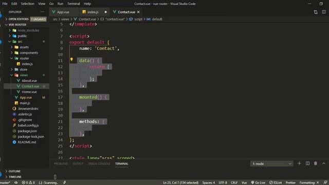 #16 Vuejs - Vue Router