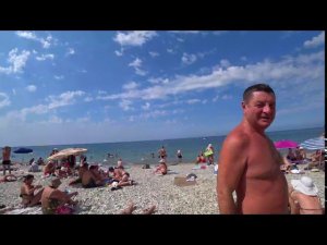 Новомихайловский/Пляж 27 июля 2020/Море погода