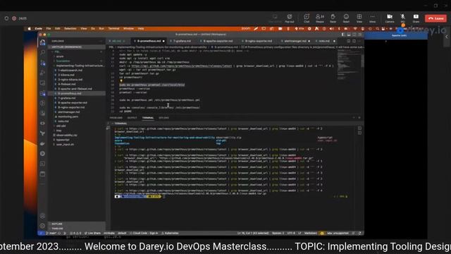 Implementing Tooling Design - Prometheus and Grafana смотреть онлайн