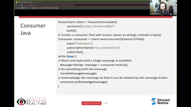 StreamNative: Streaming Analytics with Apache Pulsar смотреть онлайн