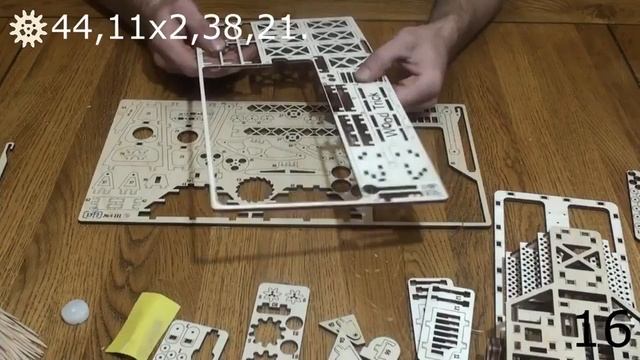 Видеоинструкция по сборке Нефтевышки Wood Trick