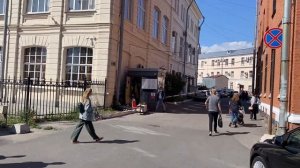 Санкт-Петербург. Территория Московского вокзала.